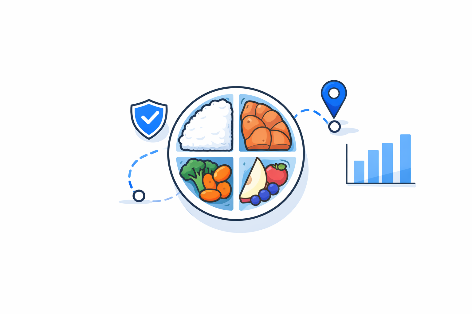 Ilustrasi pemenuhan gizi